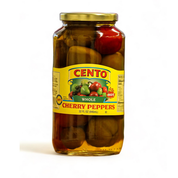 Cento Whole Hot Cherry Peppers